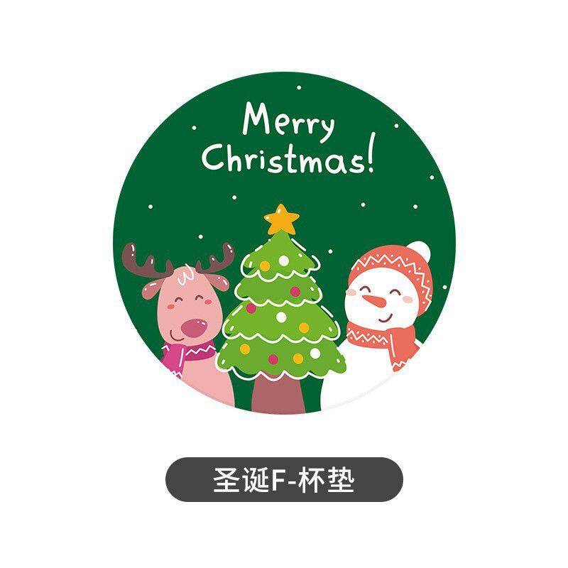 Christmas absorbent cup coaster (22).jpg