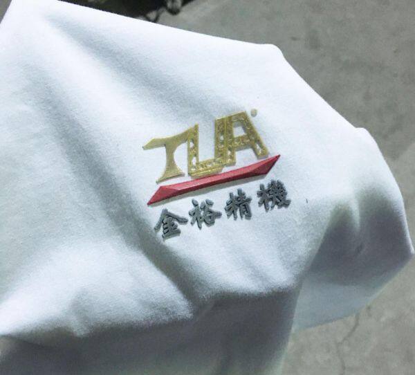 Silicone logo clothing embossing production line advantages