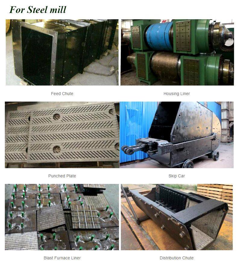 China chromium carbide overlay wear plate excavator crusher bucket liner