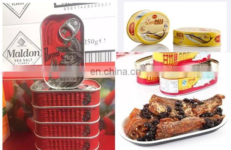 Factory Turnkey project frozen fish production line canned funa processing plant fish canning making machinery of Higih Quality