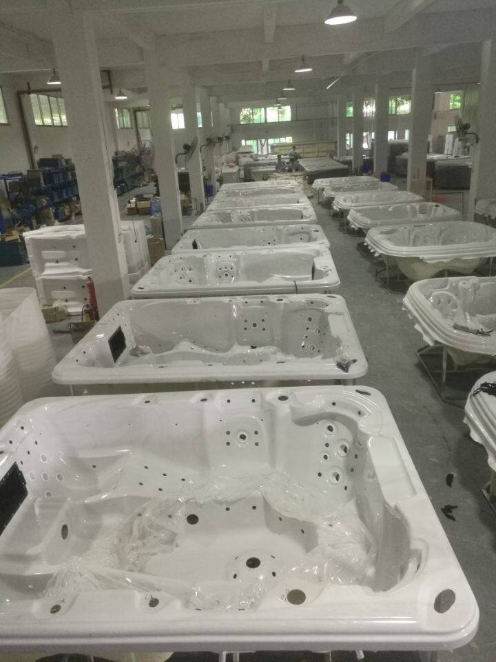 two zone swim spa swimming hot tub portable spa pool