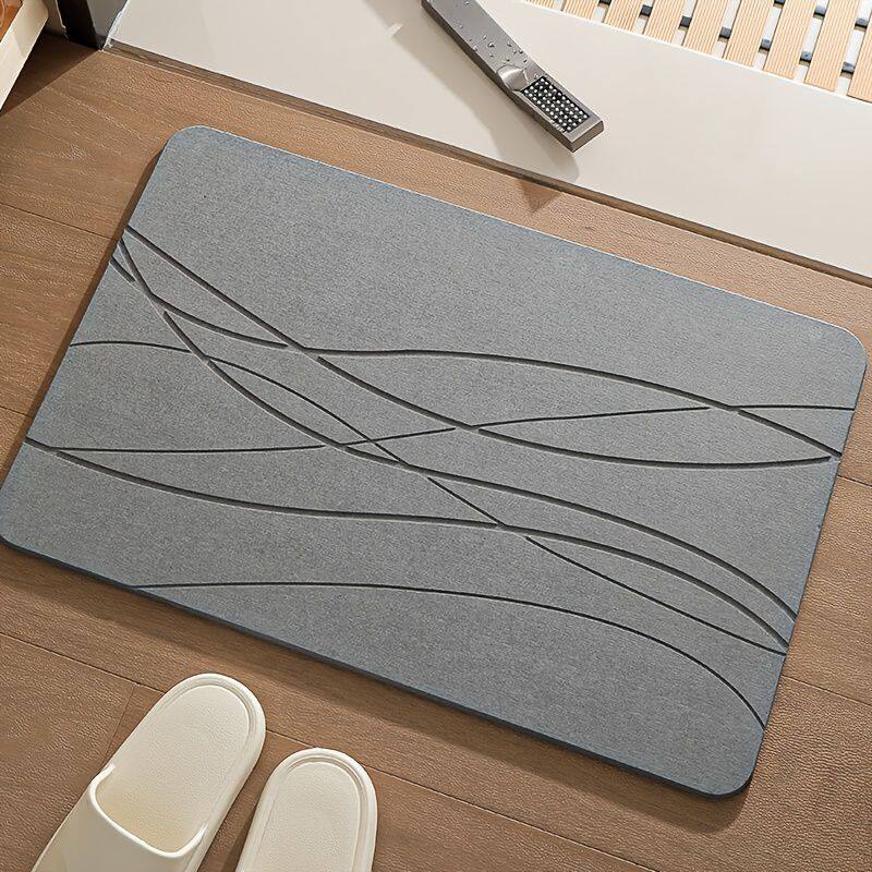 engraved diatomite stone bath mat (4)