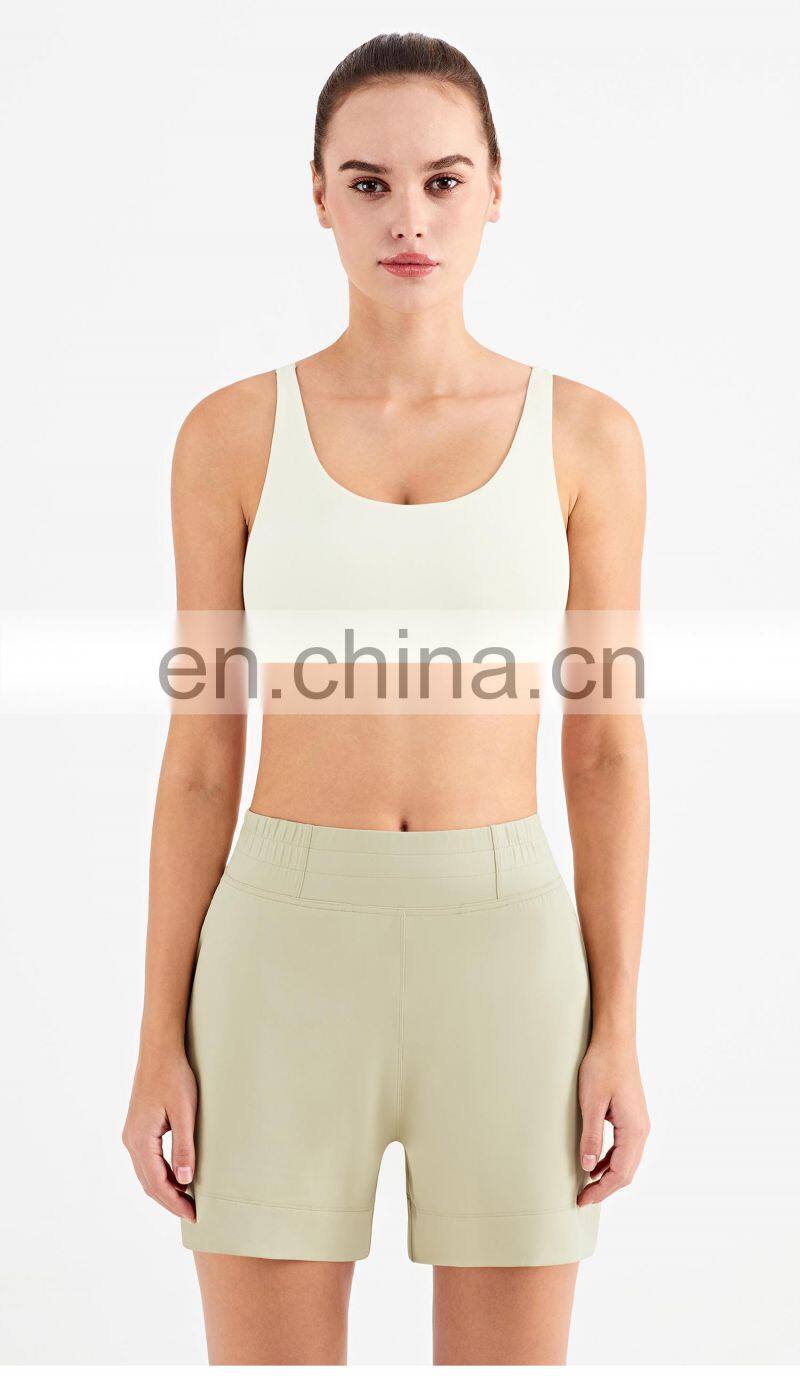 The New Fashion Cloud Feeling Adjustable Strappy Sports Bra Private Label Yoga Clothing