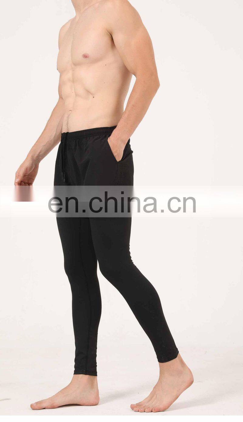 Quick-Drying Men's Leggings Casual Tights Body Two Pieces Running Fitness Sports Shorts