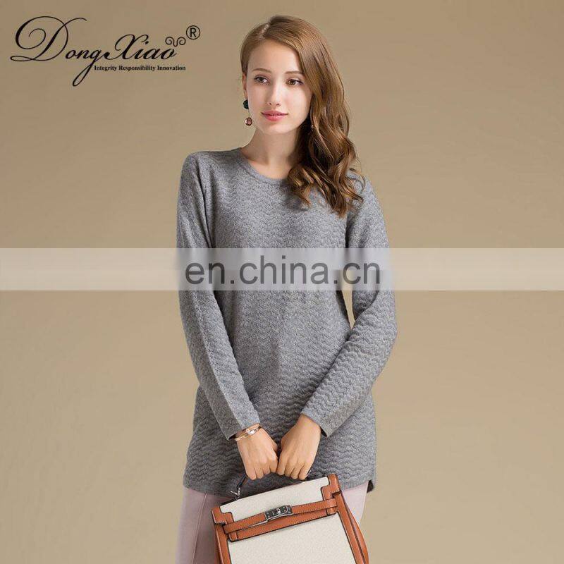 ODM OEM Knit New Zealand Sheep's Merino Wool Sweater for Woman