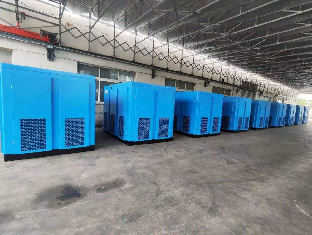 Permanent magnet variable-frequency screw air compressor