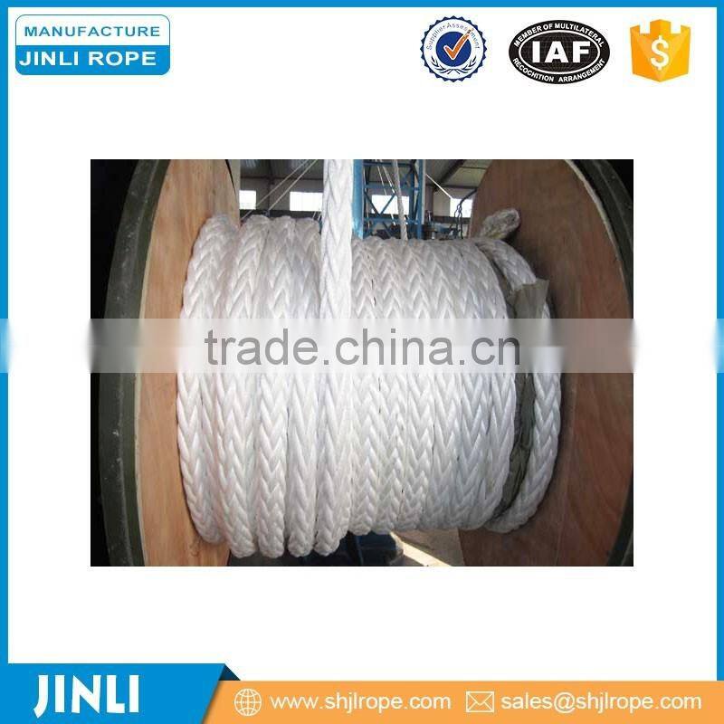 8 Strand Clipon PP Rope hs Code With Excellent Breaking Strength of