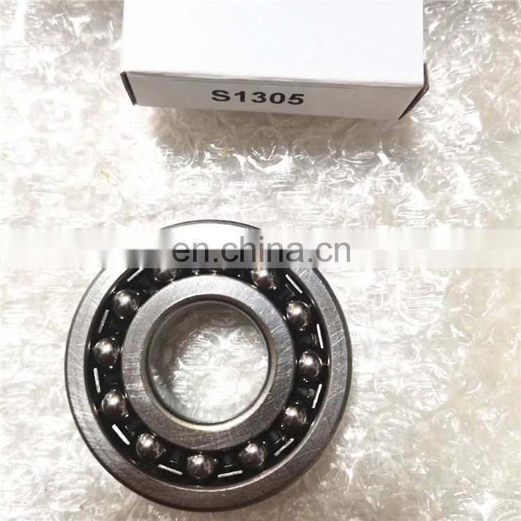 Stainless Steel Self-Aligning Ball Bearing S1305 S1305ETN9 Bearing 25*62*17mm