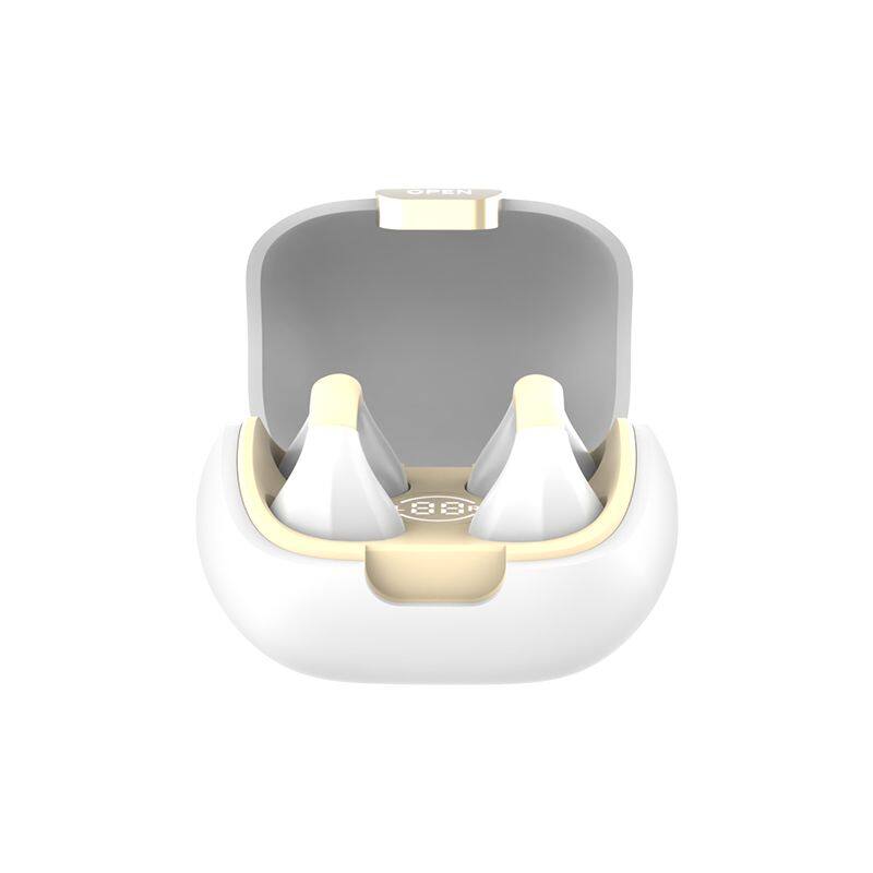 OEM Tws sports running Bluetooth 5.3 Earbuds with digital power display screen air Bone conduction earphone Ear clip earbuds