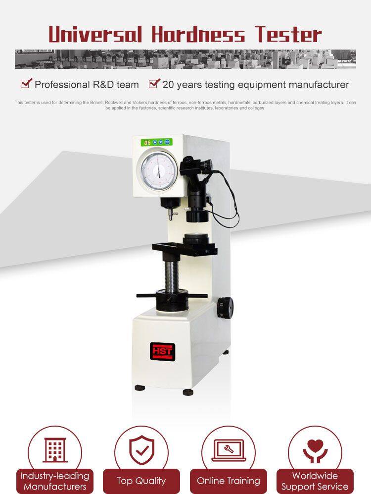 HBRV-187.5D Universal Hardness Tester Brinell Rockwell and Vicker Hardness Tester