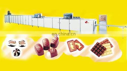 Factory automatic Chocolate conch grinding tempering depositing molding forming making machine chocolate equipment product plant