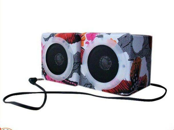 DIY Funny 3.5mm jack Mobile Phone Custom printed paper foldable mini cardboard speaker