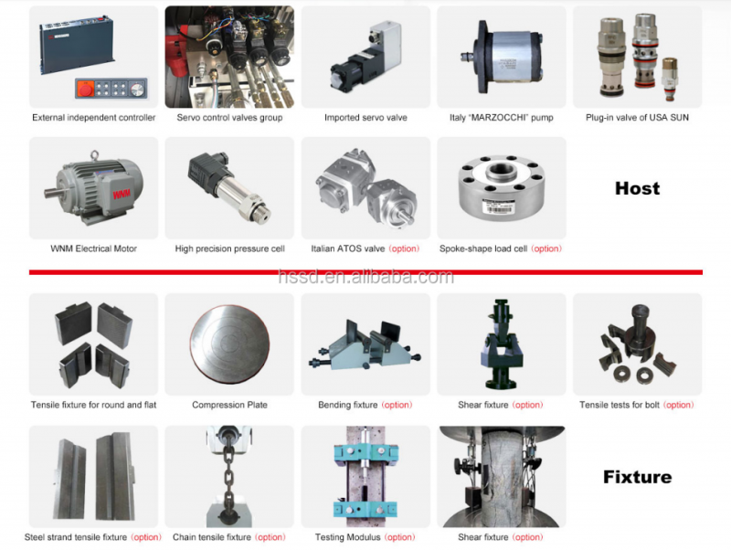 China Supplier Mechanical Universal Testing Equipment for Metal Steel Materials