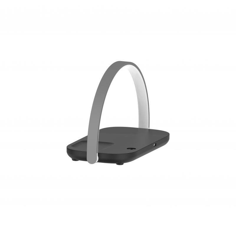 12V 10W/15W Handheld LED 3-in-1 Wireless Charger Smart Compatible iPhone iWatch Earphones Laptop Power Bank Type-C Includes Lamp