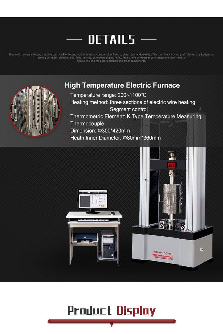 High Temperature Durable Creeping Stress Rupture Tensile Strength Compression Bending Shear Testing Machine/Creep Equipment