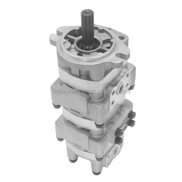 High pressure hydraulic gear pump 705-22-44070 for komatsu wheel loader WA500-3/D155AX-5