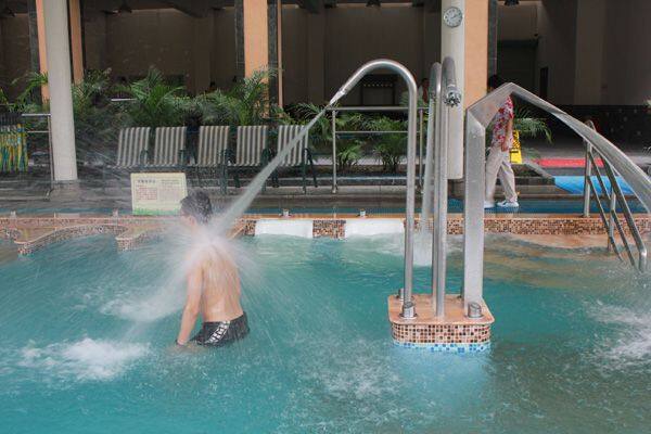 Stainless Steel 304 Outdoor Garden Waterfall Shower for Swimming Pools Pool Tools & Accessories