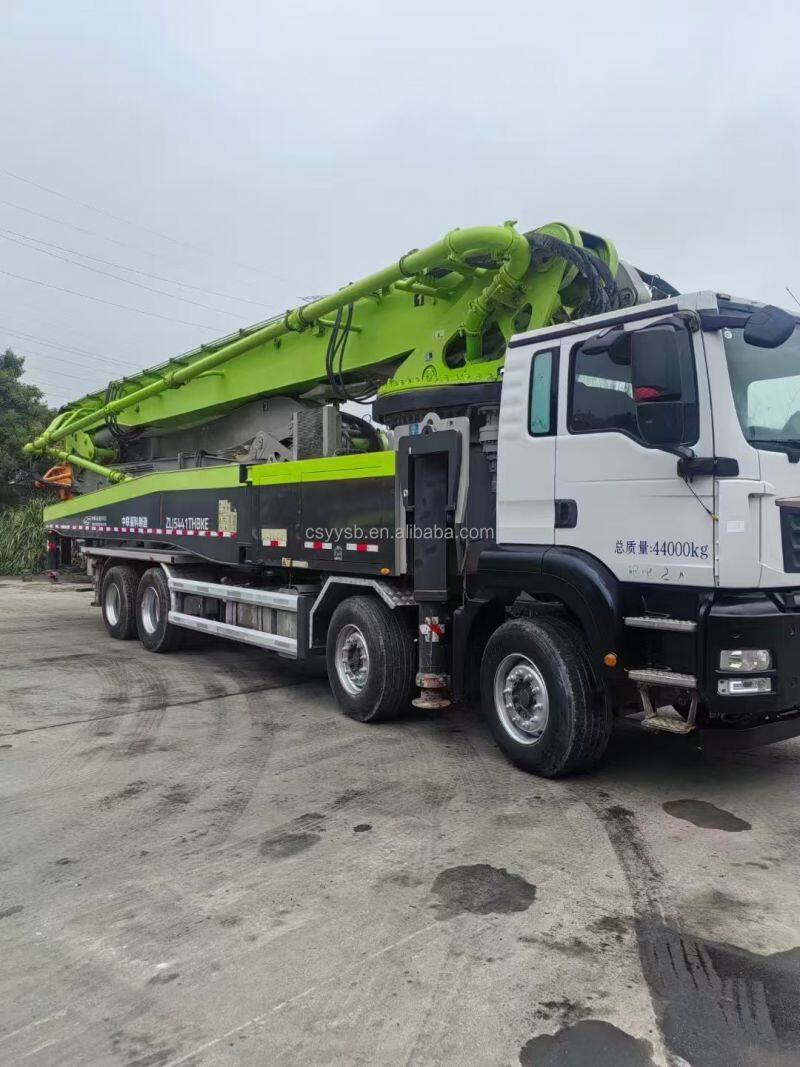 Good Quality Vacuum Suction SITRAK 59M Cement Power Steering 2021 Hot Specification  59m Concrete Pump Truck for Sale