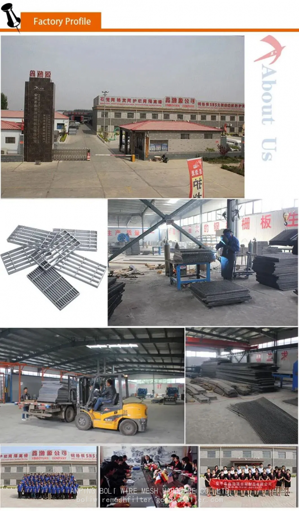 Xinboyuan-Stainless-and-Steel-Sidewalk-Trench-Drain-Metal-Floor-Panel-Steel-Grating-Galvanized-Welde