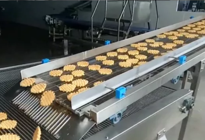 400g Original Flavor Waffle Cake Egg Wafers Biscuits Waffles Processing Line