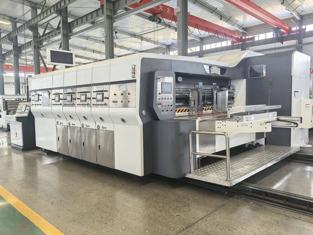 Automatic High Speed Printing Die-cutting Machine for Corrugated Cardboard Box