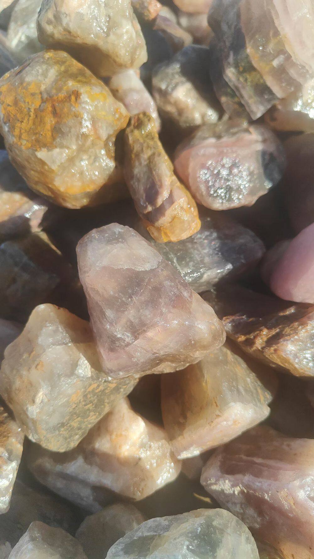 CaF2 98%min Fluorspar Lump 10-80mm (3)