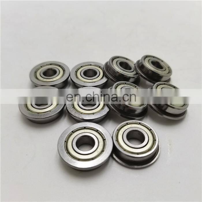 Deep groove ball bearing F6002rs mini flanged ball bearing 6002