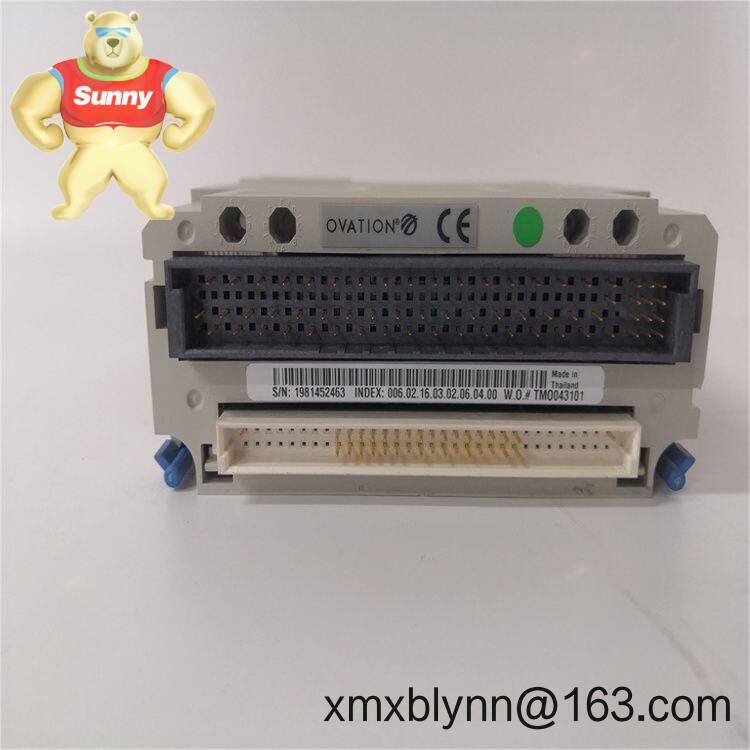 1c31157g02_emerson_event_sequence_module_in_ovation_distributed_control_system_dcs_1