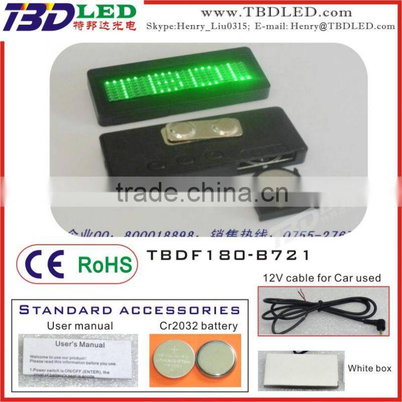 sales promotion led card screen/mini led display/Factory supply LOGO ...