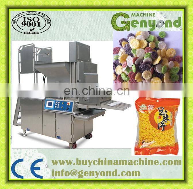 small scale corn flakes production plant