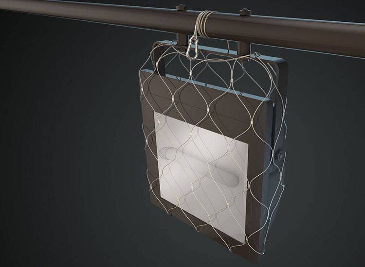 7x7 7x19 Stainless Steel Wire Rope Mesh Net Woven Plain Weave for Cage Fence Customized Customizable Longen Durable,long-lived