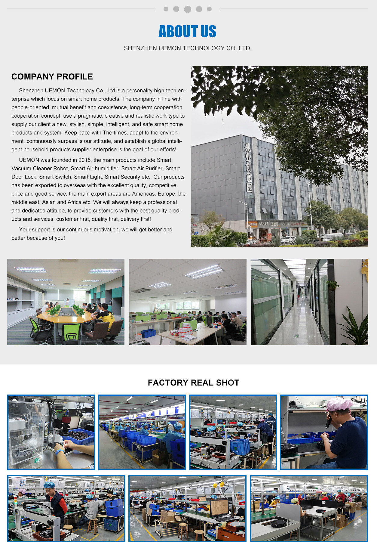Shenzhen UEMON Technology Co., Ltd. company overview - view 1