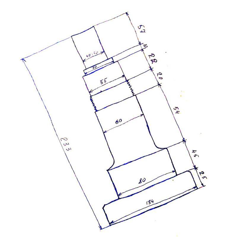 BMV Hydraulic Motor Parts Linde BMV186 Motor Drive Shaft for Repairing
