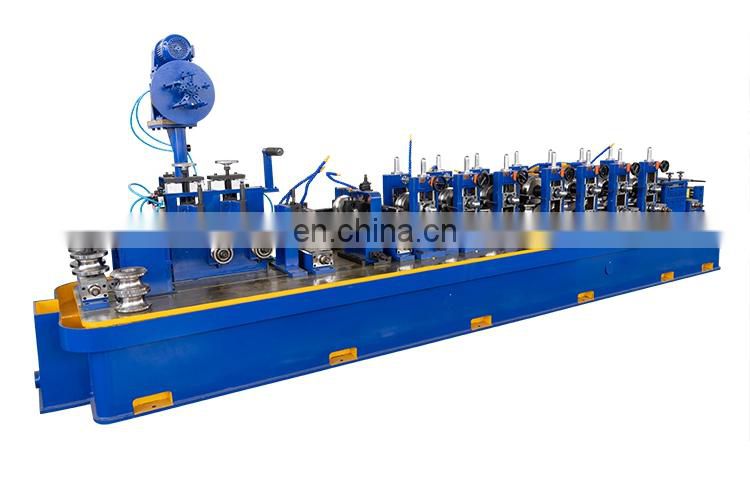 Nanyang good quality practical steel pipe welding mill automatic erw tube mill pipe making machine