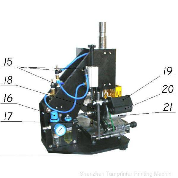 TAM-90 Mini Style Hot Embossing Machine