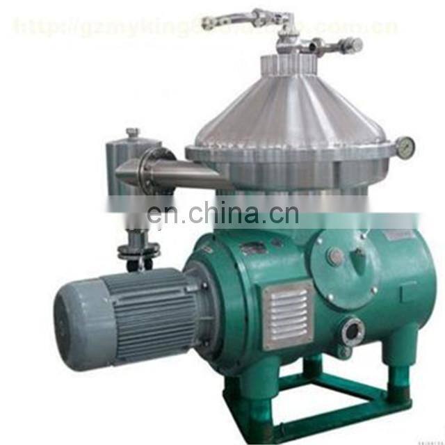 Factory stainless steel electric industrial automatic milk cream separating equipment milk fat separator machine