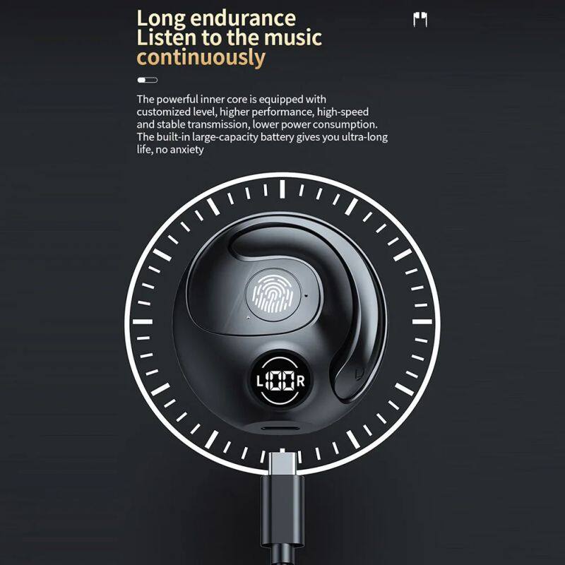 JR07 OWS Earbuds 5.3 Fone de ouvido Wireless ecouteur Earphones with Mic Bass Stereo In-Ear Headphones audifonos bluetooth