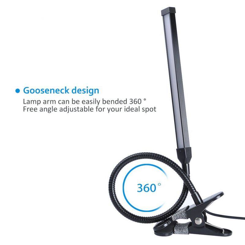 2018Years Yala Reading light with Gooseneck 5W Piano Light Color Temperature Changeable Clip Light