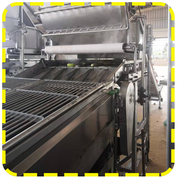 Juicing 1T/H Sweet corn glutinous niblet kernel peeling wash cooking cooling sterilization Tin cans packing processing making line pulping crushing