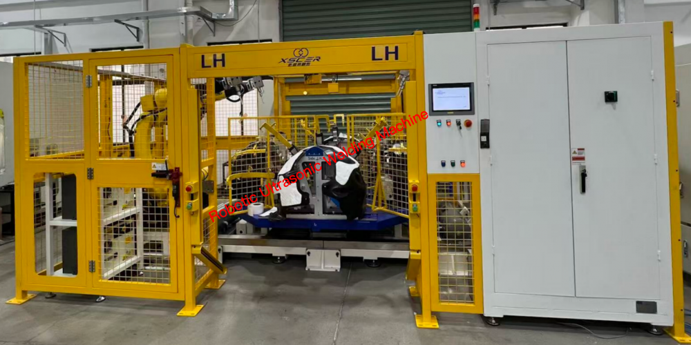 Automotive Wheel Housing Robotic Ultrasonic Welding Machine