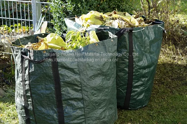 1500kg Big Construction Waste Bag Skip Bag with Pickup Green Waste Big Bag