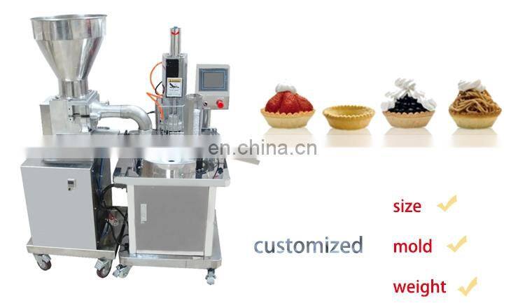 Shanghai factory Genyond multifunctional automatic egg tart skin crust shell press pressing forming molding making machine