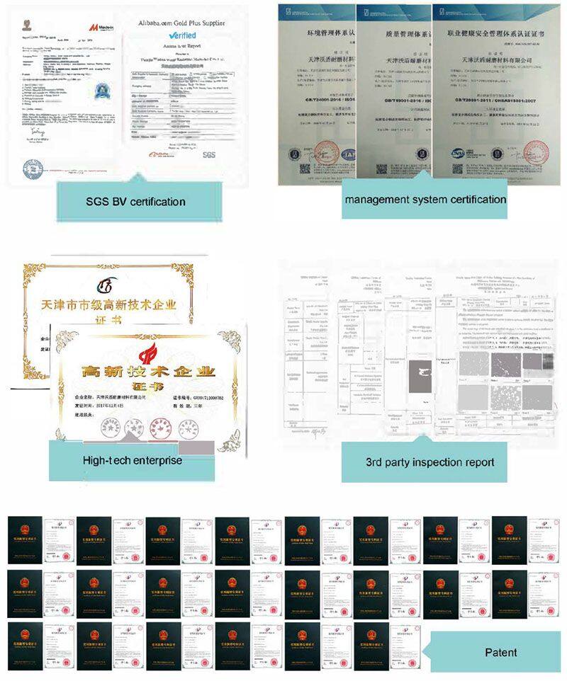 HRC58-65 HRC60 Weld Overlay Wear Resistant Bimetallic plate