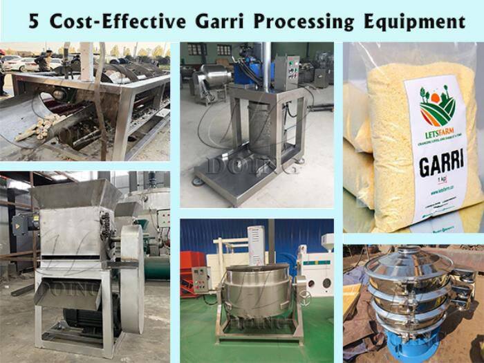 700-5 garri equipment