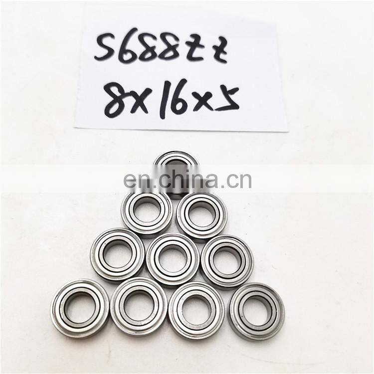 8*16*5MM Deep Groove Ball Bearing S688ZZ 688ZZ Bearing Stainless Steel Ball Bearing