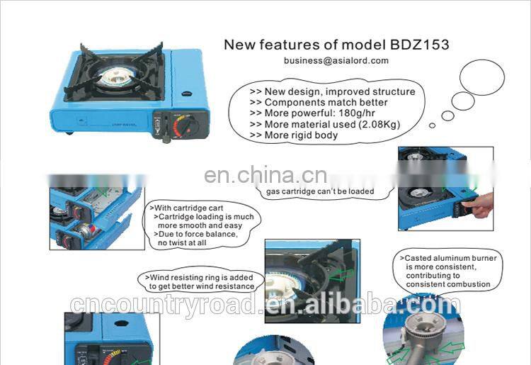 ODM OEM Portable Gas Cooker with One Burner CE Approved aldi camping