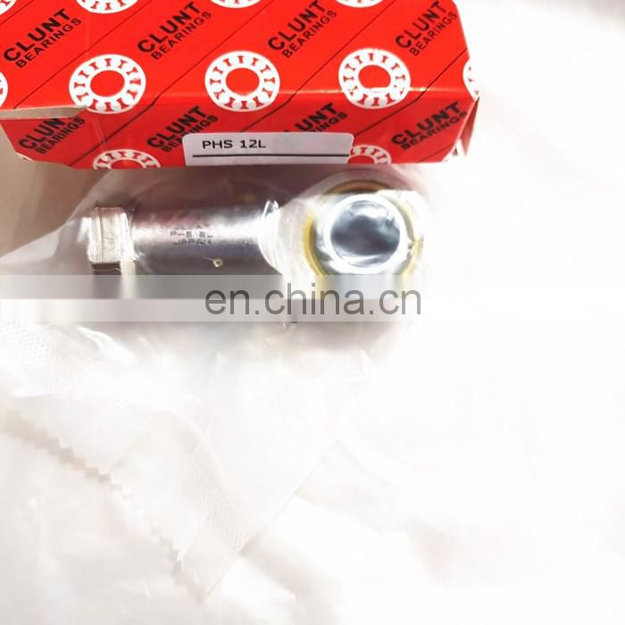 Good price CLUNT 16*30*65mm PHS12R Rod End Bearing PHS12R Ball joint rod end bearing female PHS12