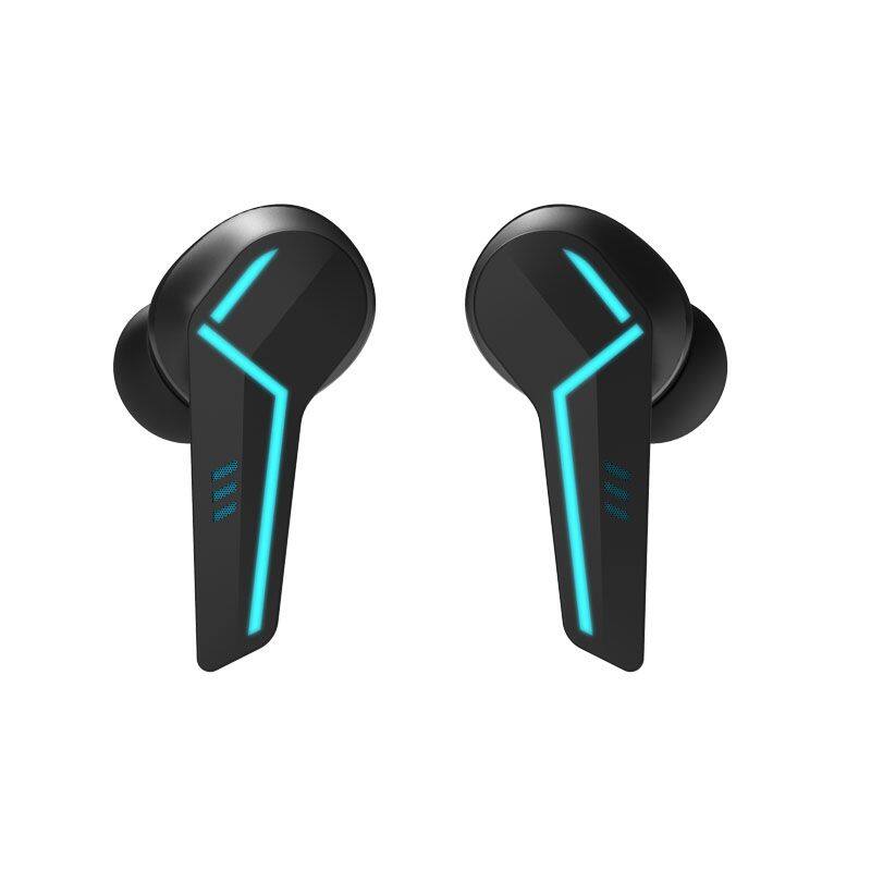 game Bt headset low delay RGB led light true wireless headset