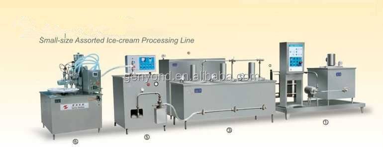 Cone cup filling American Style Liquid Nitrogen Ice Cream Machine With Nitrogen Injector for Making Tasty Ice Cream continuous freezer