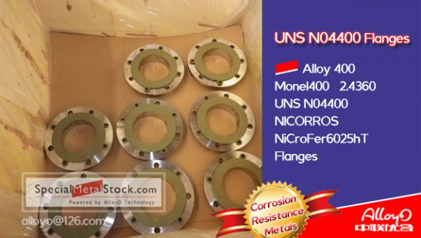 Monel400 N04400 alloy flanges have been delivered